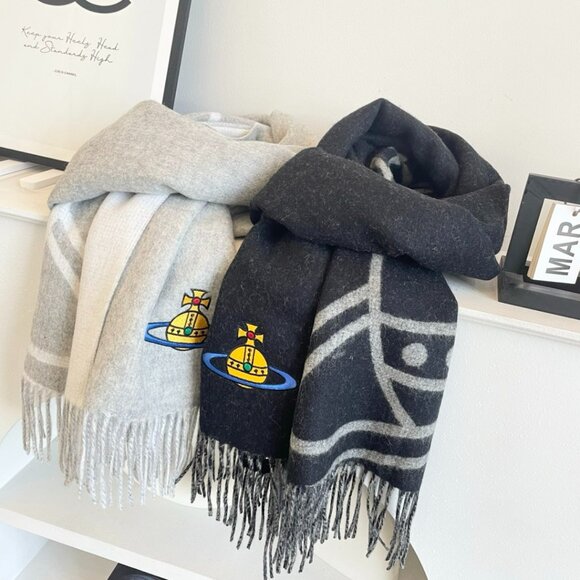 Vivienne Westwood Saturn Scarf - Picture 1 of 16
